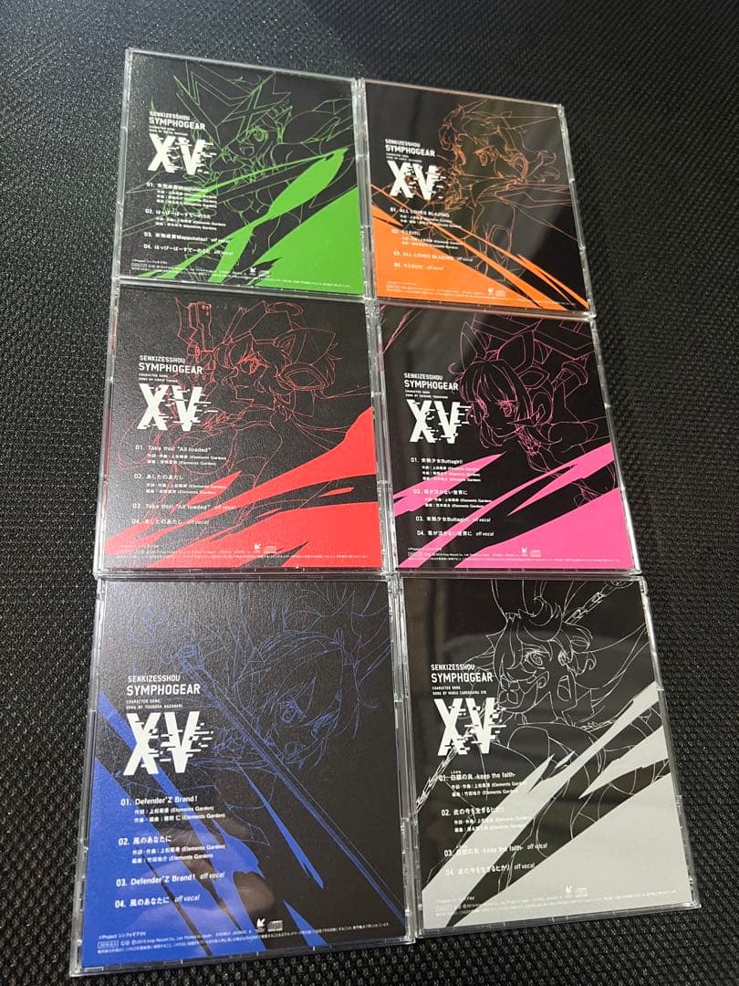 戦姫絶唱シンフォギア キャラクターソングまとめG GX XV AXZ XD