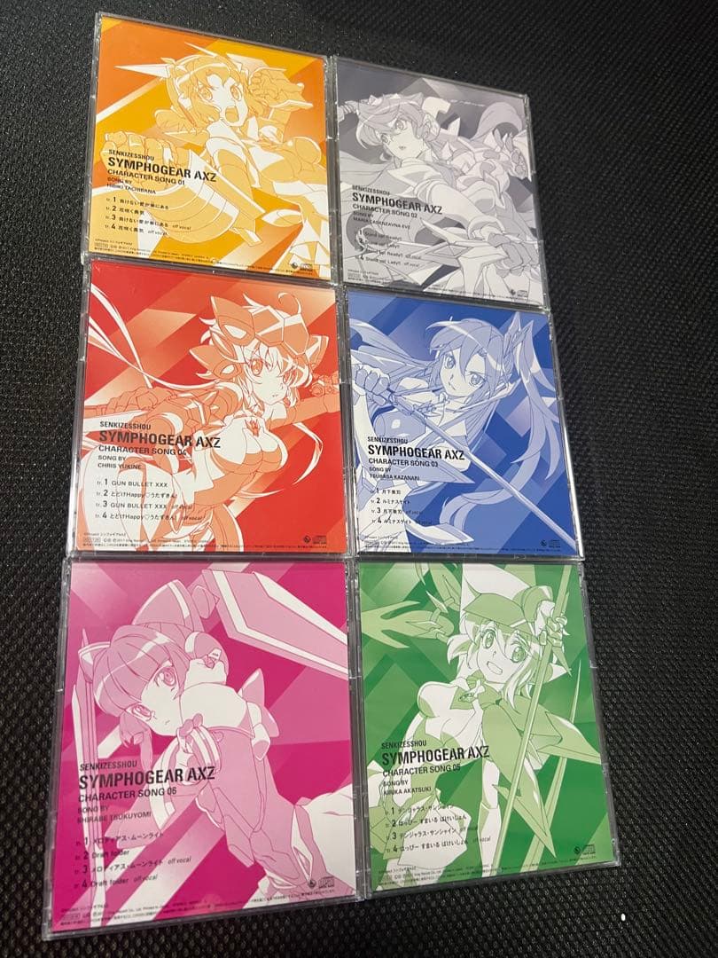 戦姫絶唱シンフォギア キャラクターソングまとめG GX XV AXZ XD