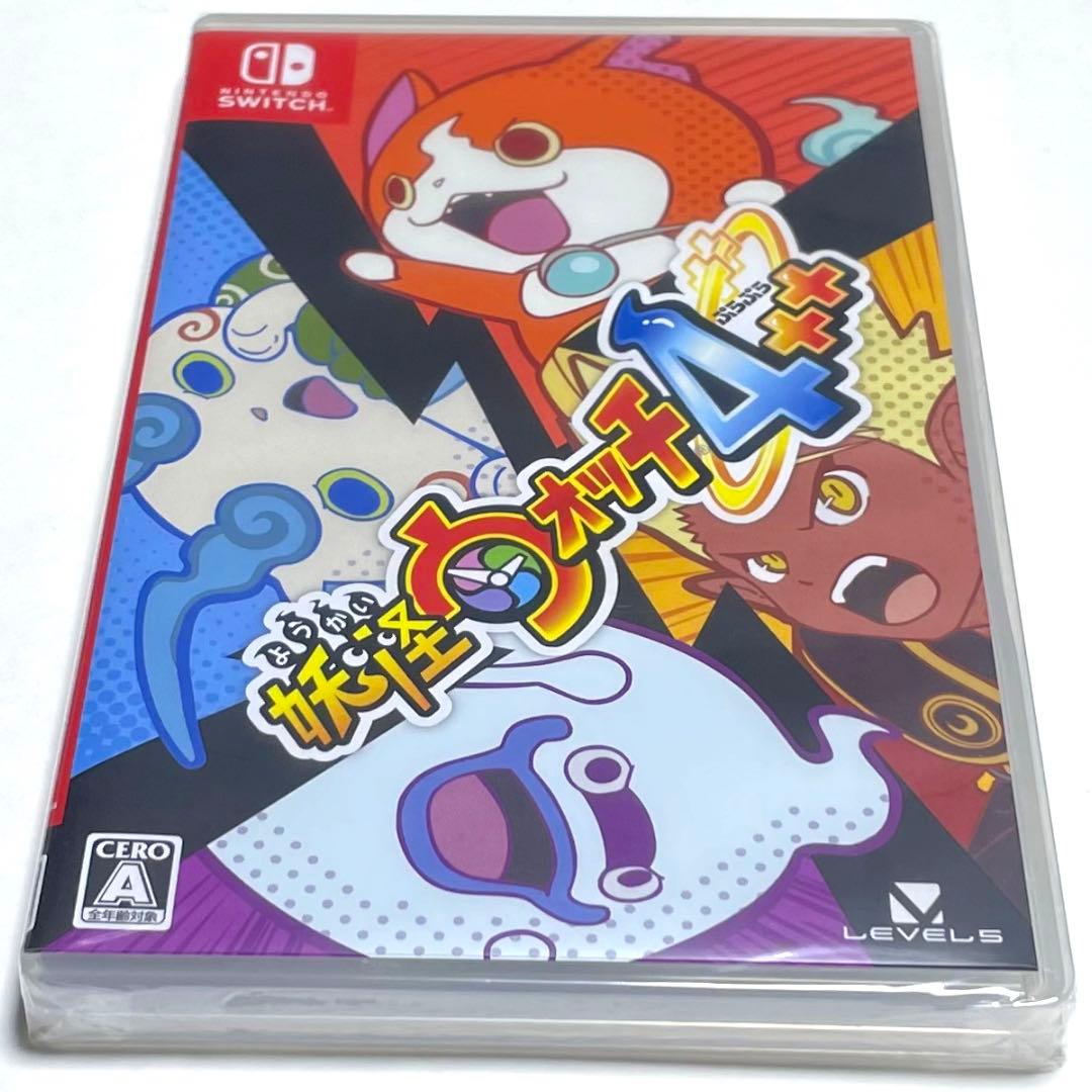 ■【新品未開封】妖怪ウォッチ４＋＋　Ｓｗｉｔｃｈ　メダル付き　プラプラ　プラス■