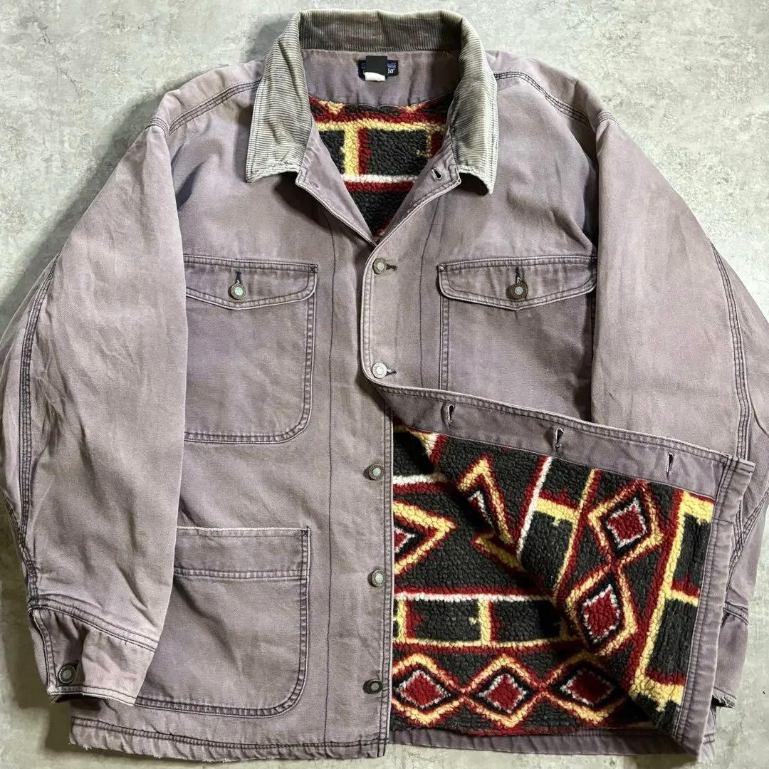 神フェード 90s patagoniaパタゴニア ヌエボレンジコート アステカ柄
