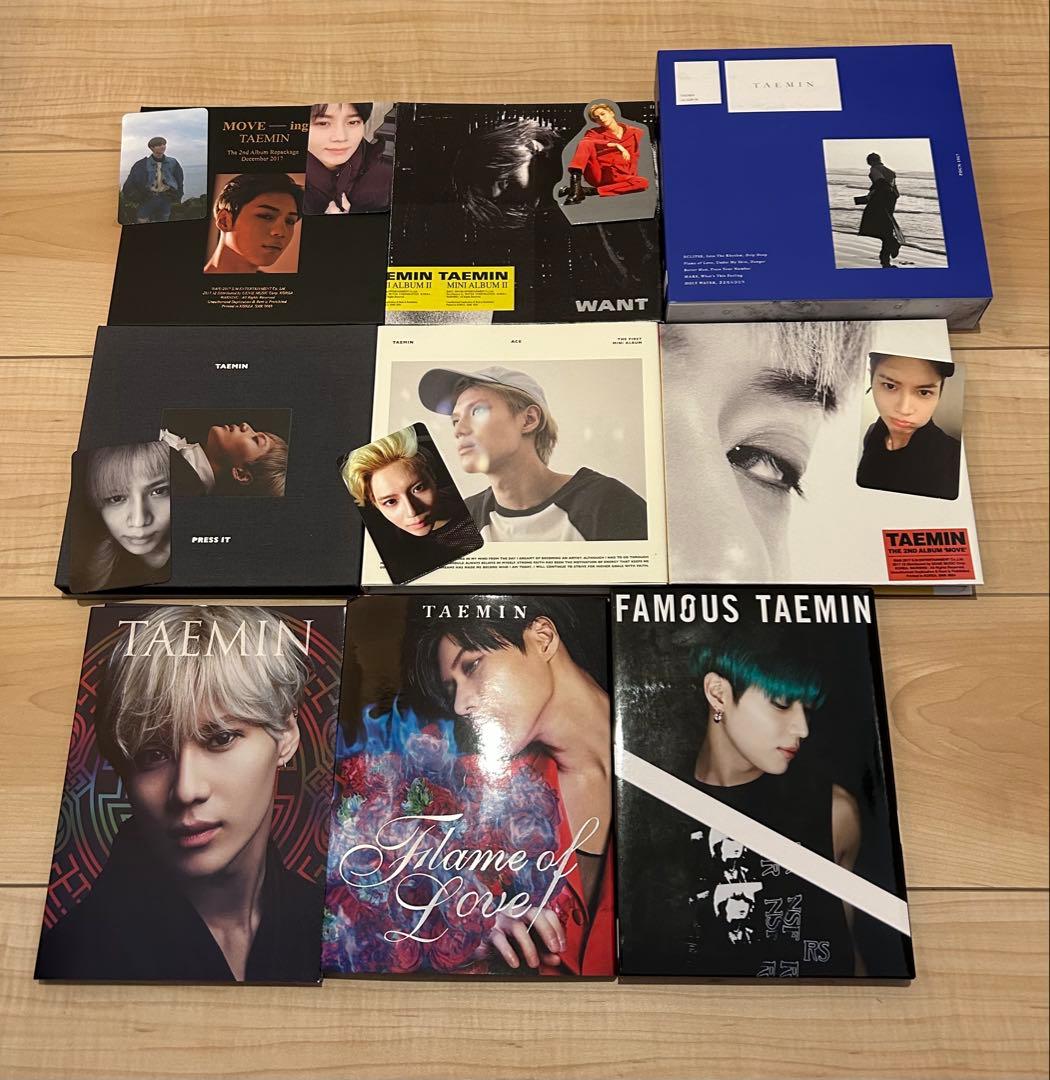 SHINee テミン　ソロ　CD アルバム　まとめ売り