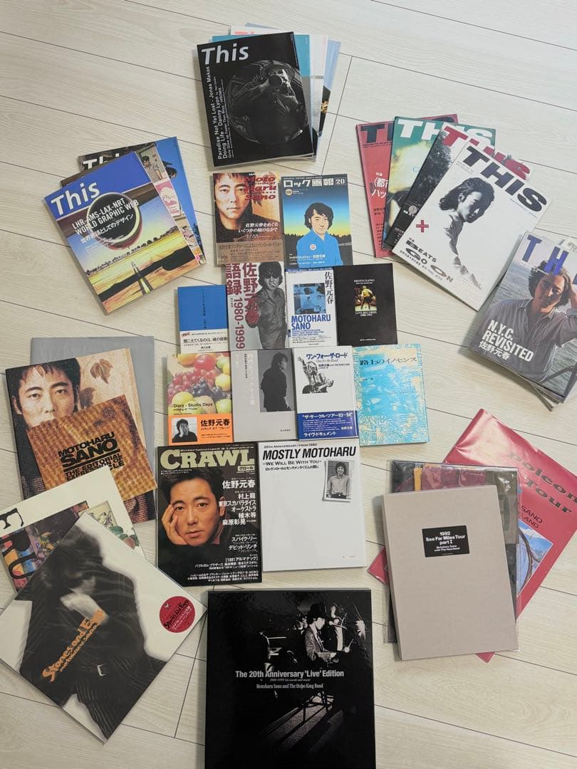新しい佐野元春ファンの方へ！　 1980-2010関連書籍＆ツアーパンフetc…