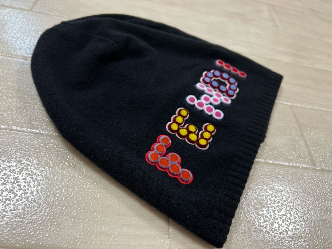 FENDI カシミアウールニットキャップ