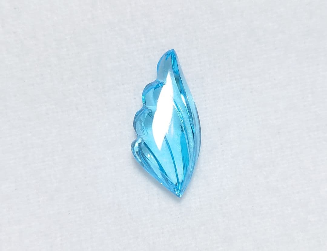 ゆり　フェザー！　ブルートパーズ　7.18ct ルース（LA-6429）