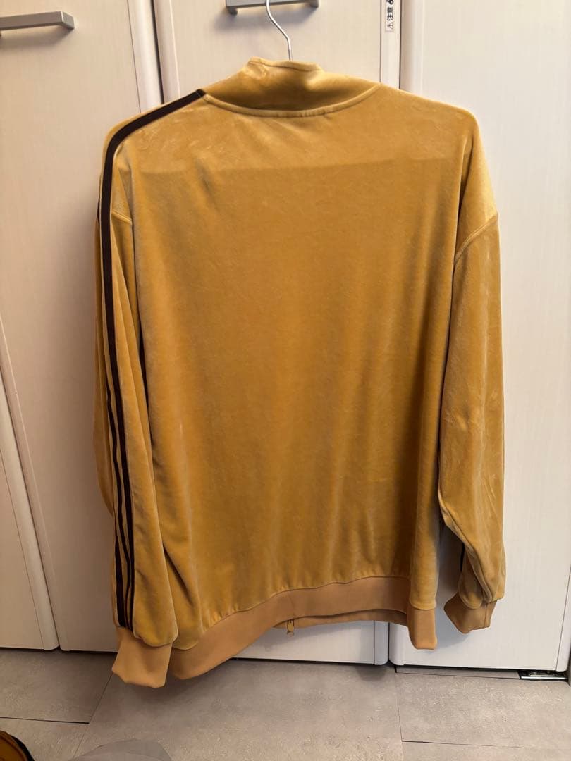 【美品 adidas ベロア 即売モデル ベッケンバウワー ベージュ 黒 茶】