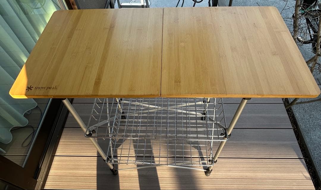  peak フィールドキッチンテーブル竹