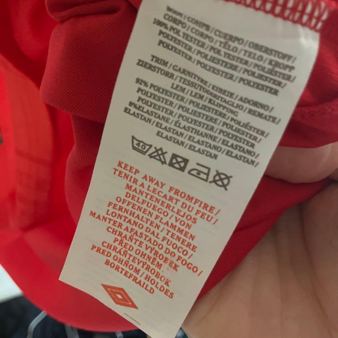 Umbro マンチェスターU ベッカム 1999 レッド