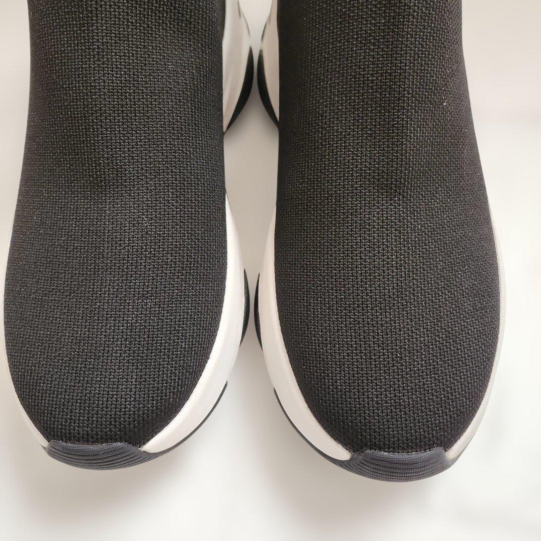 美品✨プラス　ダイアナ　軽量ニットソックススニーカー　厚底　撥水加工