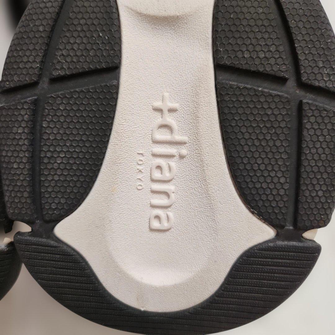 美品✨プラス　ダイアナ　軽量ニットソックススニーカー　厚底　撥水加工