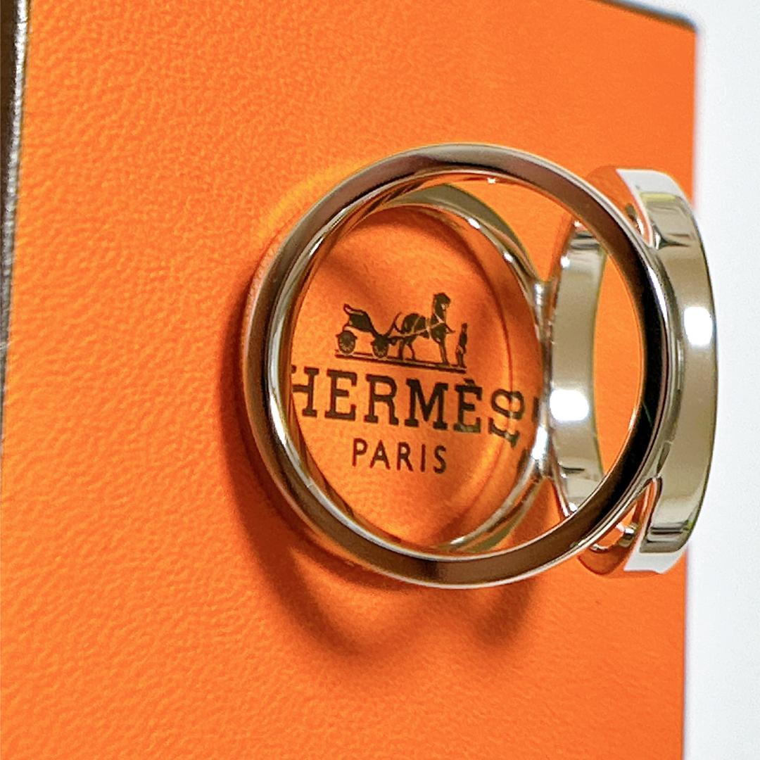 【超美品】エルメス スカーフリング トリオ
