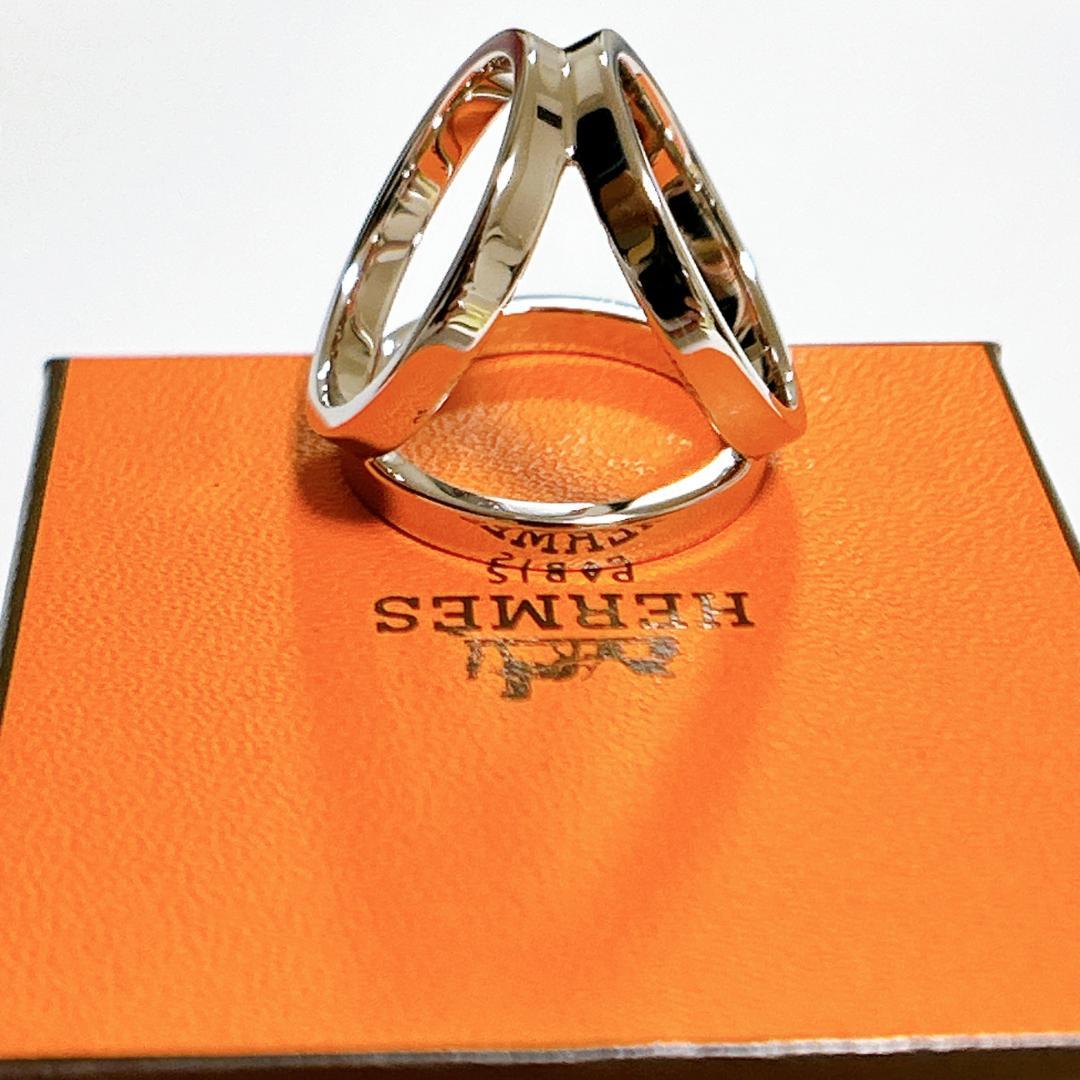 【超美品】エルメス スカーフリング トリオ