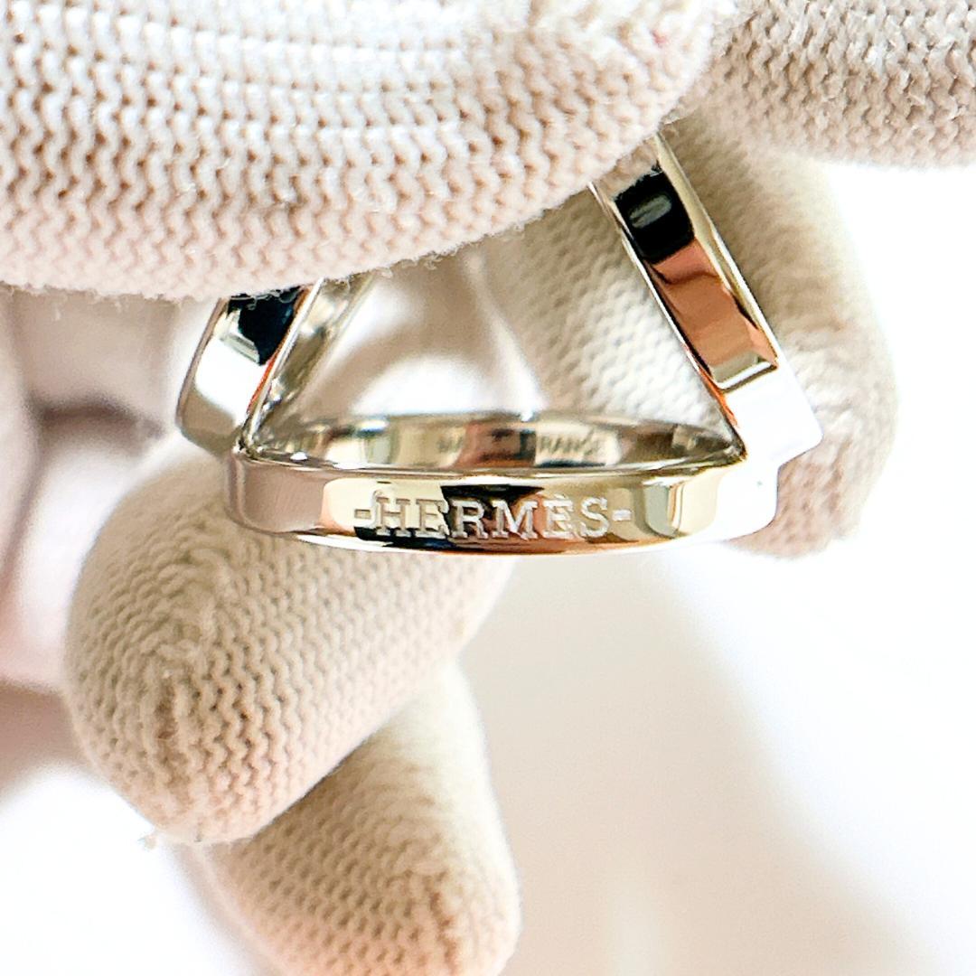 【超美品】エルメス スカーフリング トリオ