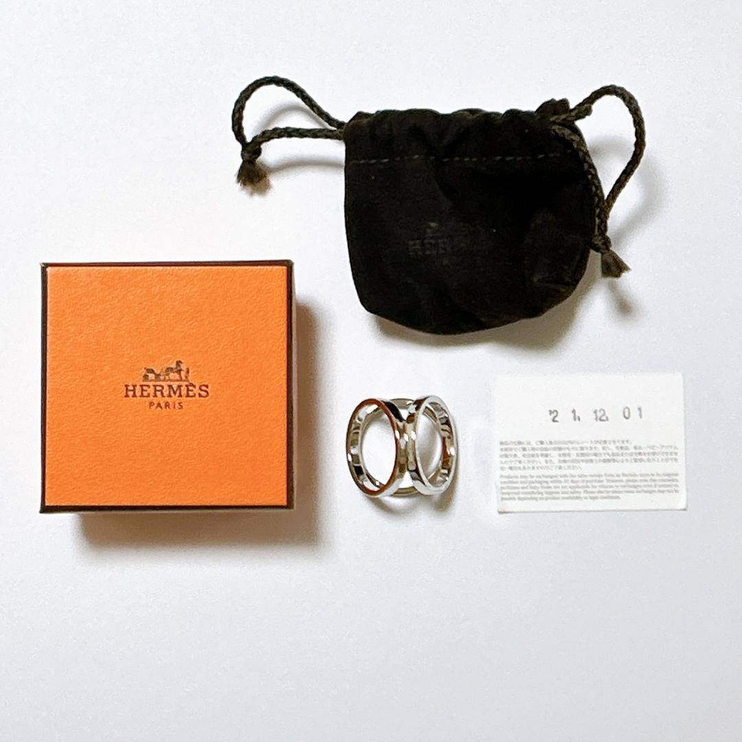 【超美品】エルメス スカーフリング トリオ