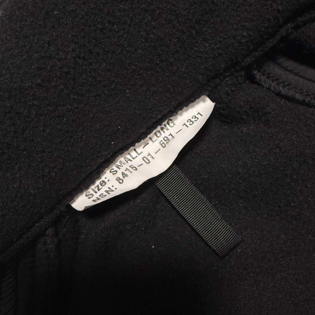 【US NAVY】ECWCS GEN2 フリースジャケット アメリカ軍 防寒 黒