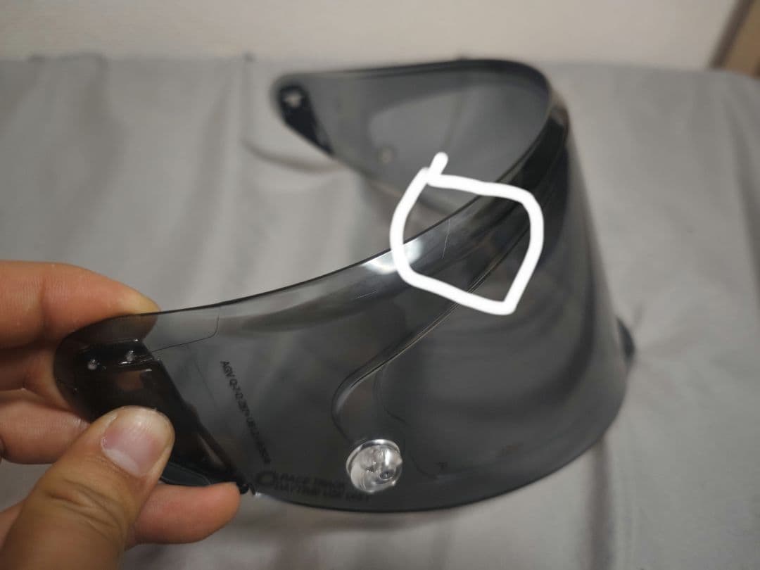 正規品 AGV Pista GP RR シールド＆スポイラーセット