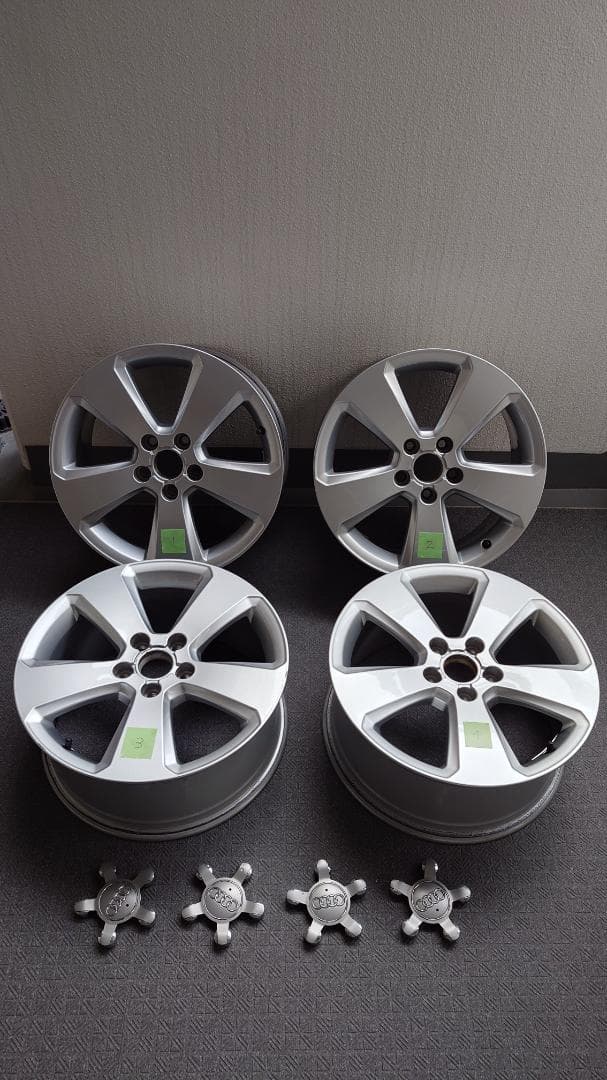 アウディ A3 純正 17インチ アルミホイール 4本 7.5J×17