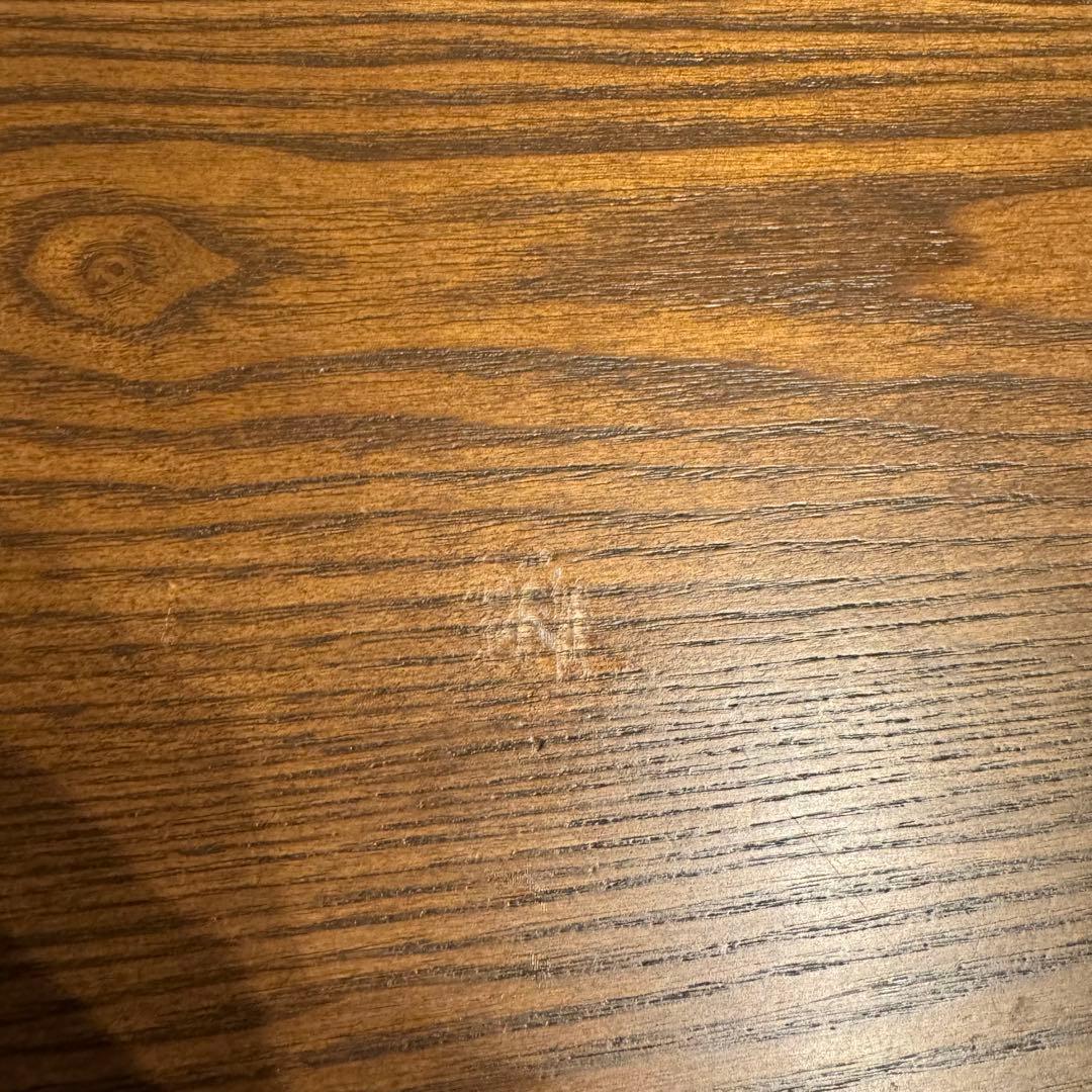 LOWYA デスク 机 幅140cm 奥行70cm 引き出し付