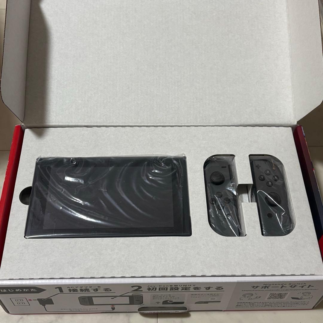 【美品】【付属品完備】Nintendo Switch 本体 グレー