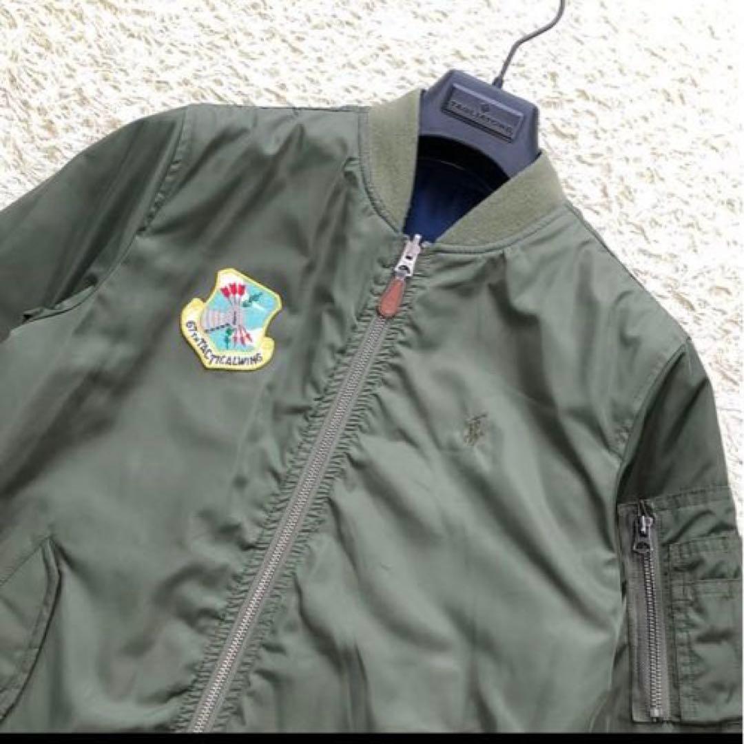 ポロラルフローレン MA-1 リバーシブル ジャケット 160