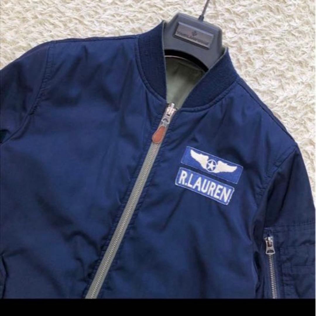 ポロラルフローレン MA-1 リバーシブル ジャケット 160