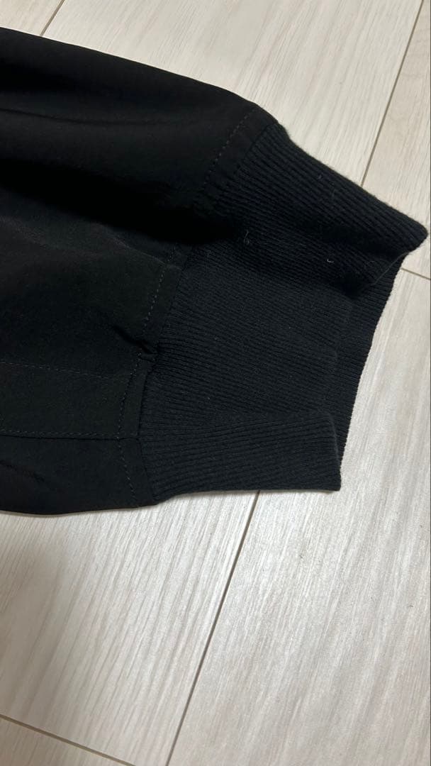 ヨージヤマモト ブラック サルエルパンツサイズ1BLACK