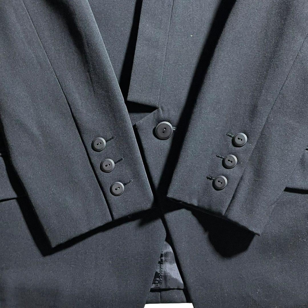 超希少◎イッセイミヤケ　1980's初期　スーツ　セットアップ　4点セット　黒