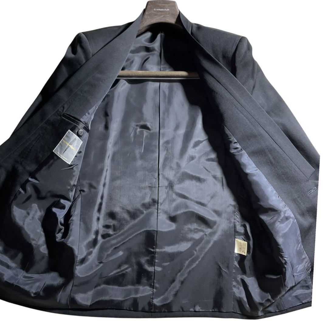 超希少◎イッセイミヤケ　1980's初期　スーツ　セットアップ　4点セット　黒