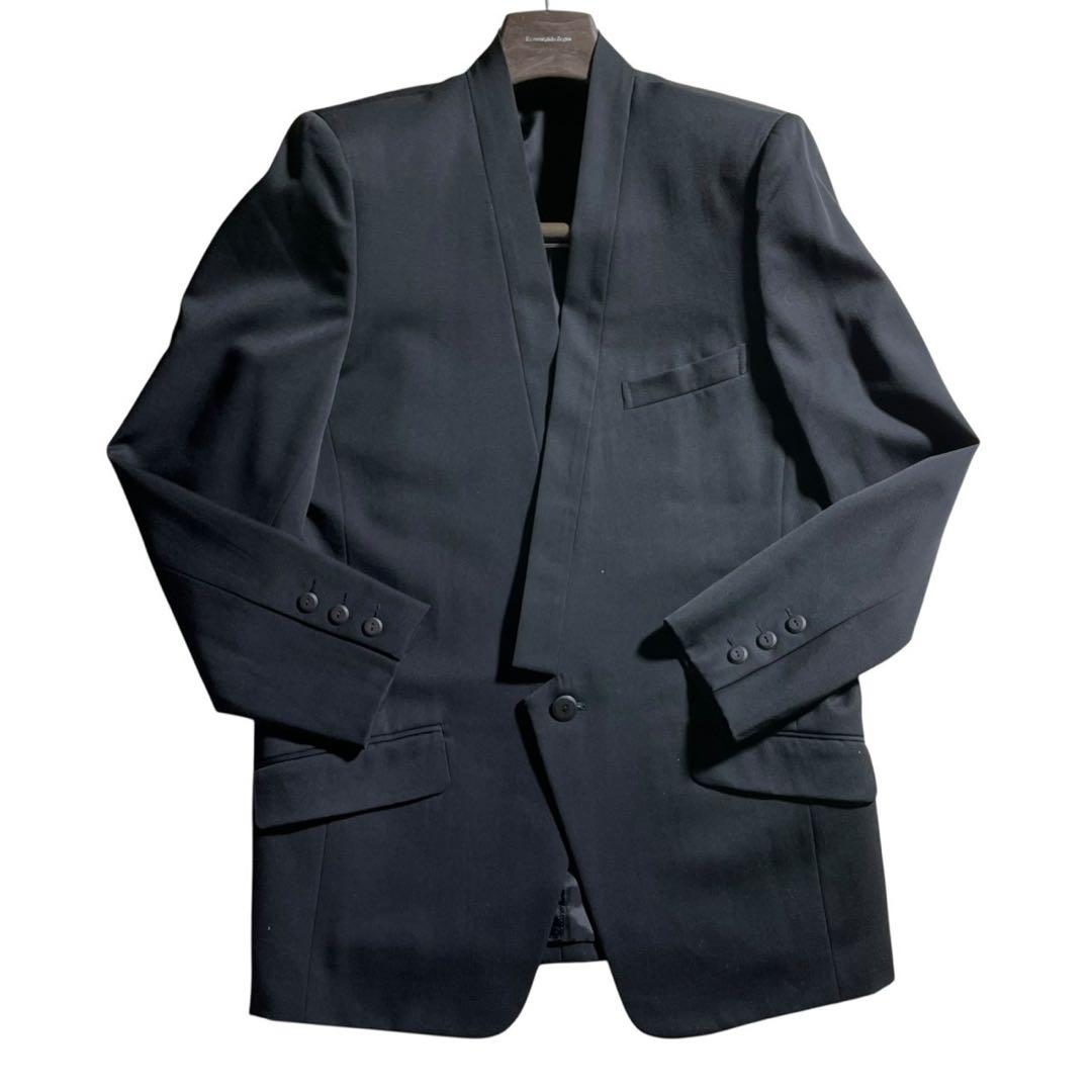 超希少◎イッセイミヤケ　1980's初期　スーツ　セットアップ　4点セット　黒