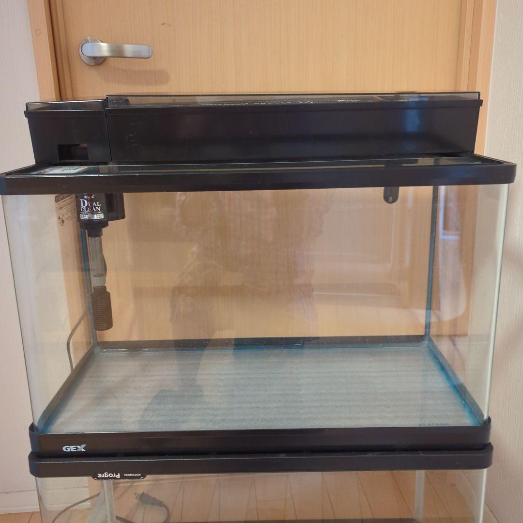 GEX 60センチ水槽セット 上部フィルターライト　3点セット