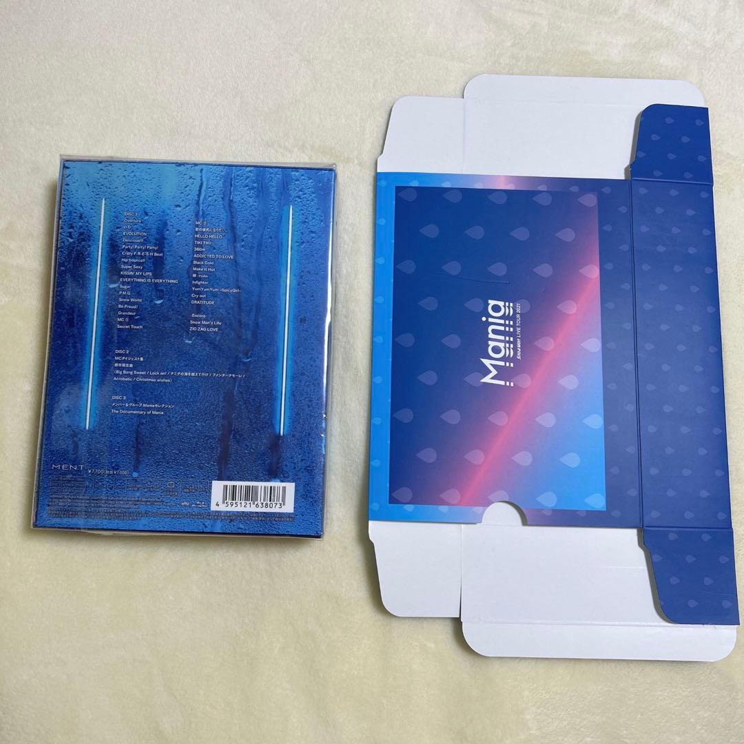  Man LIVE TOUR 2021 Mania 初回 Blu-ray