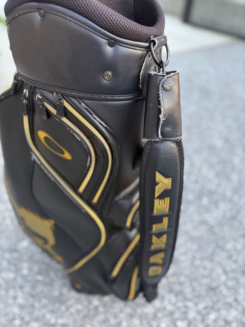 p*s様 Oakley オークリー キャディバッグ 黒/金