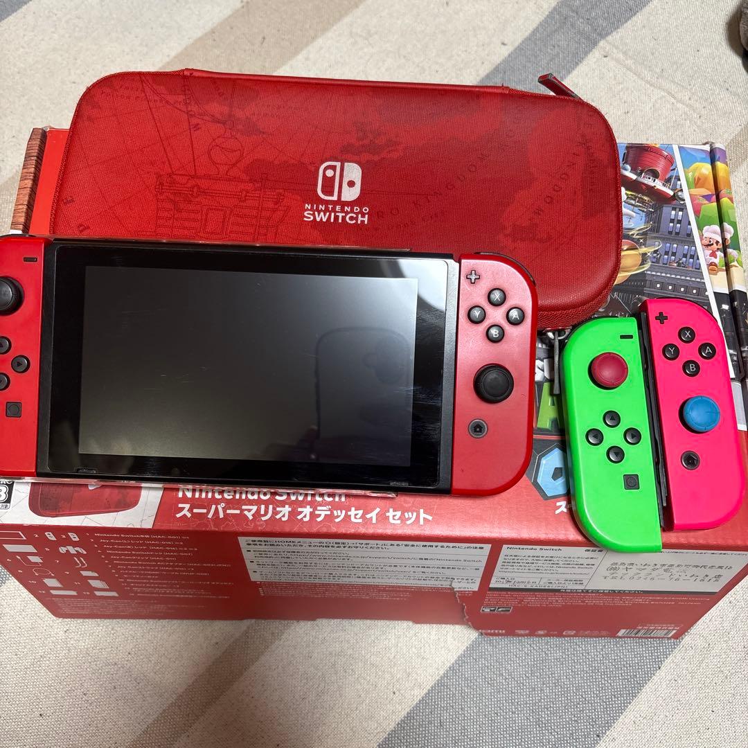 最値下げ　Nintendo Switch スーパーマリオオデッセイバージョン