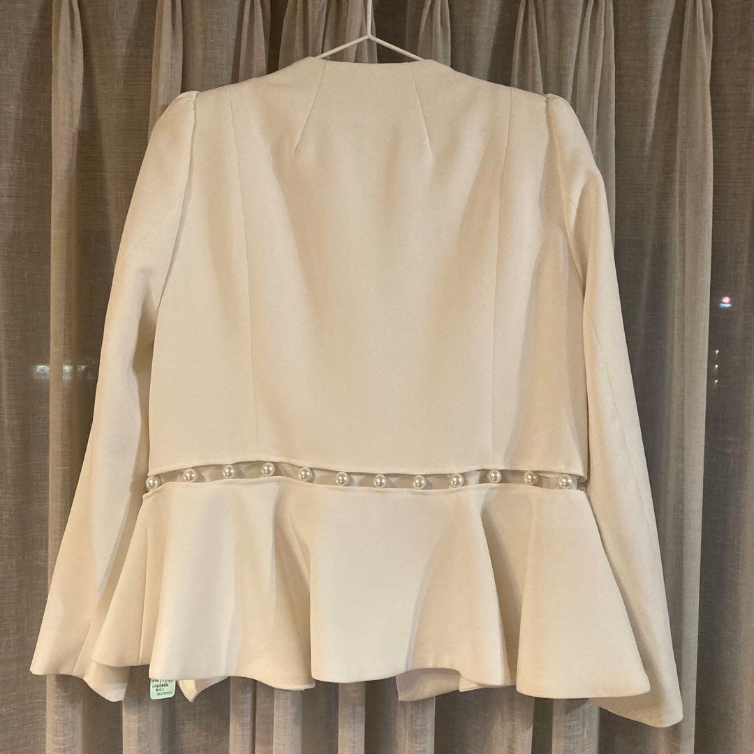 ジャケット・アウター Chesty Pearl Peplum Jacket
