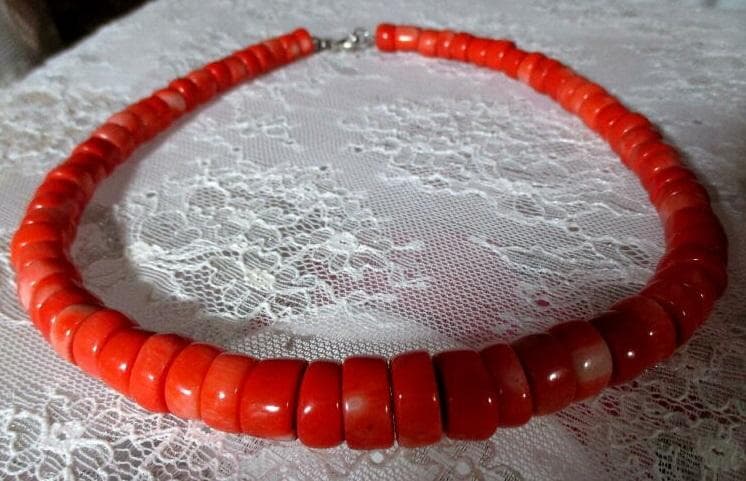 魔除け 厄除け 高級天然赤珊瑚 ネックレス