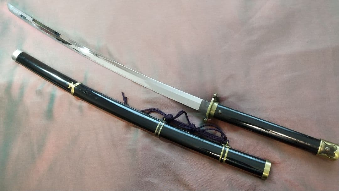 格安【金属刀身】膝丸 模造刀 武具 日本刀 刀剣乱舞 コスプレ 太刀 模擬刀