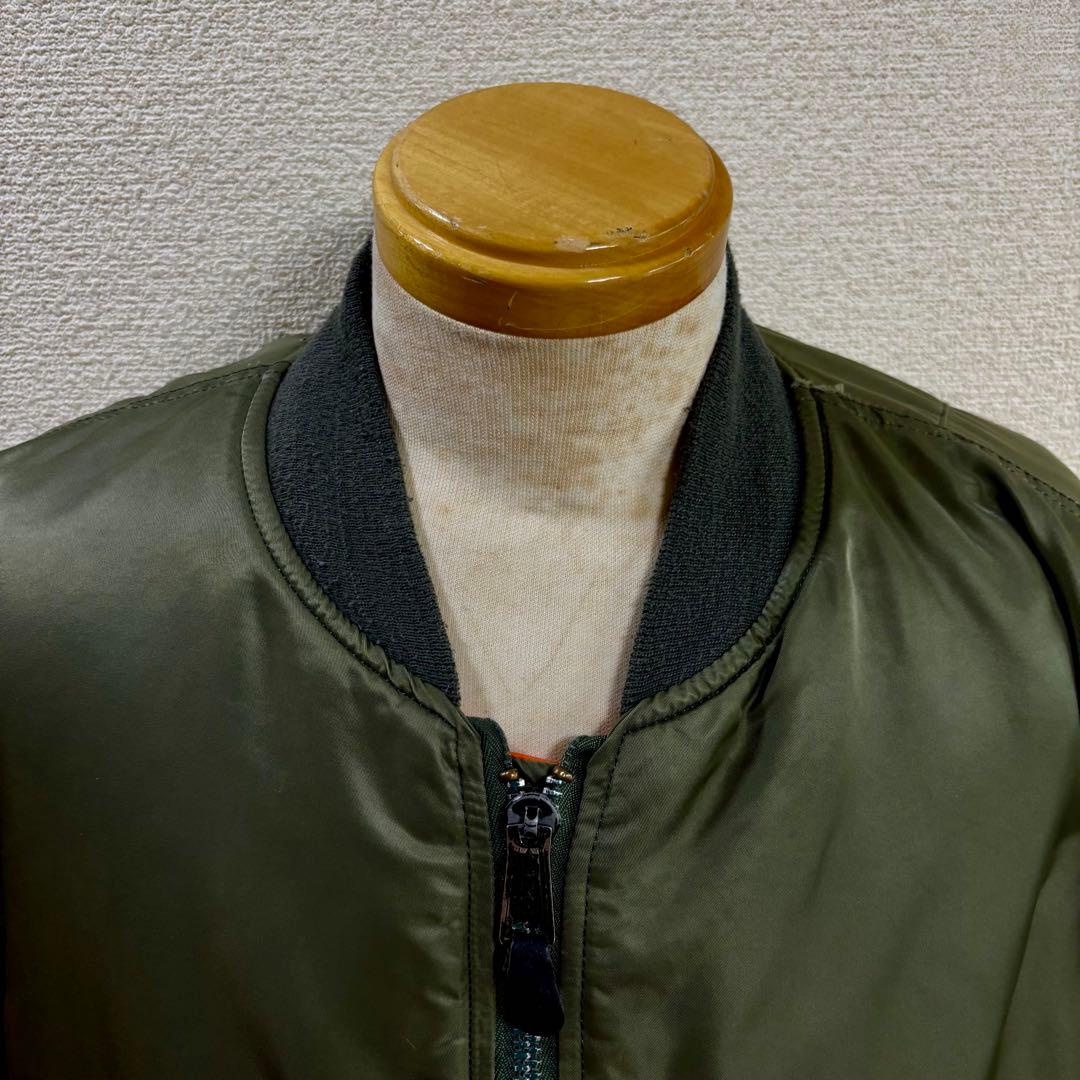 USA製 希少 90s ALPHA アルファ MA－1 フライトジャケット XL
