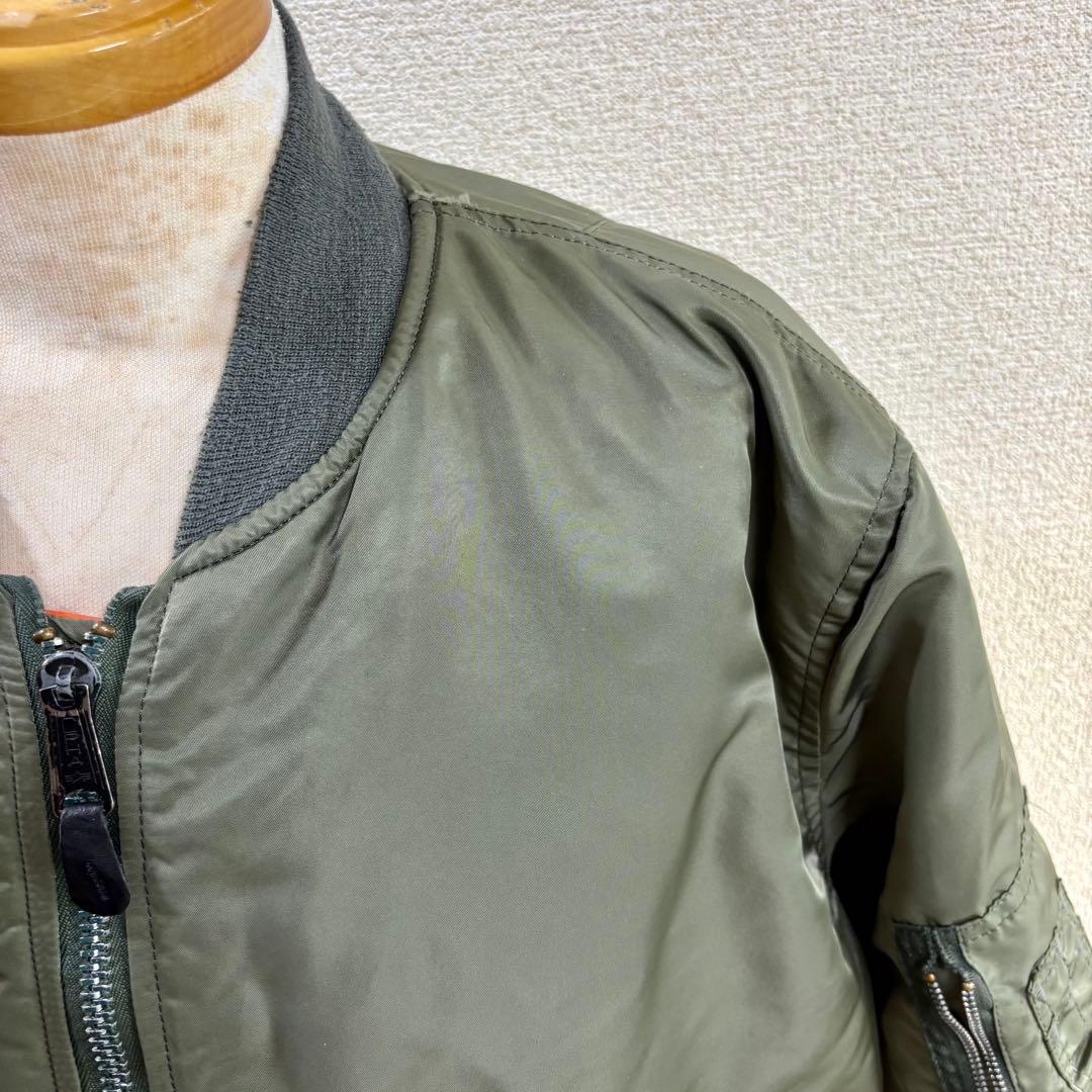 USA製 希少 90s ALPHA アルファ MA－1 フライトジャケット XL