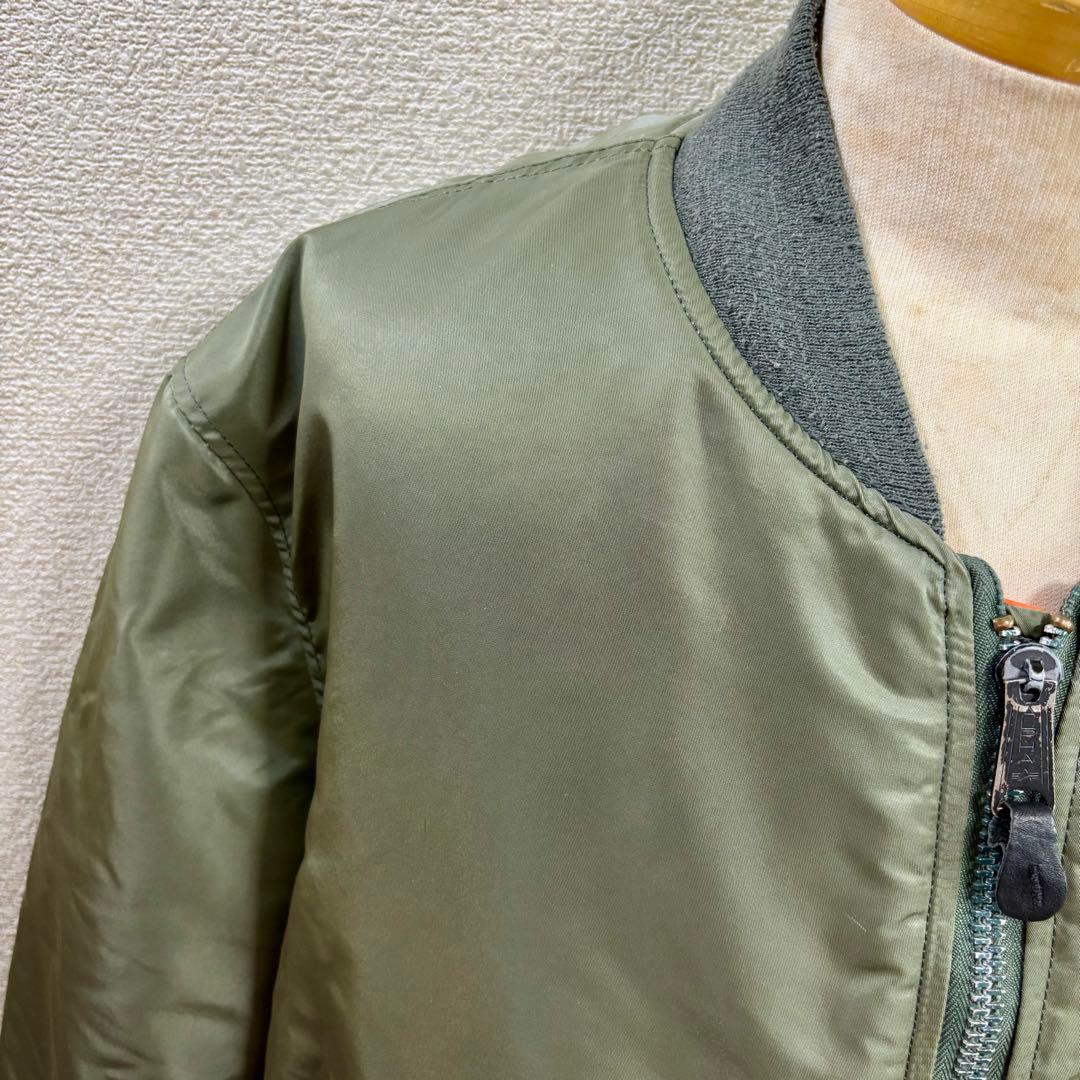 USA製 希少 90s ALPHA アルファ MA－1 フライトジャケット XL