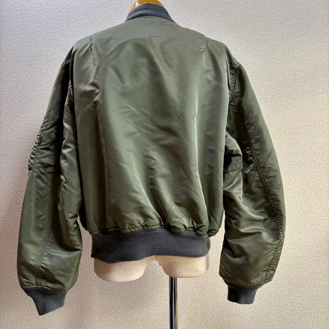 USA製 希少 90s ALPHA アルファ MA－1 フライトジャケット XL