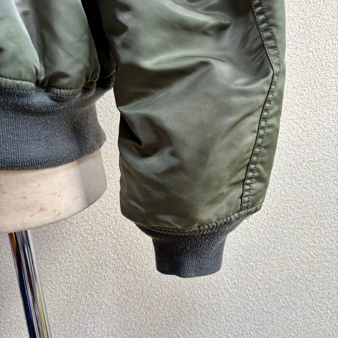 USA製 希少 90s ALPHA アルファ MA－1 フライトジャケット XL