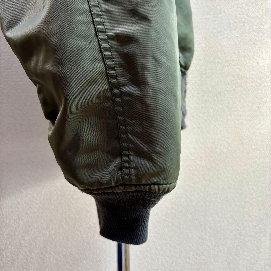 USA製 希少 90s ALPHA アルファ MA－1 フライトジャケット XL