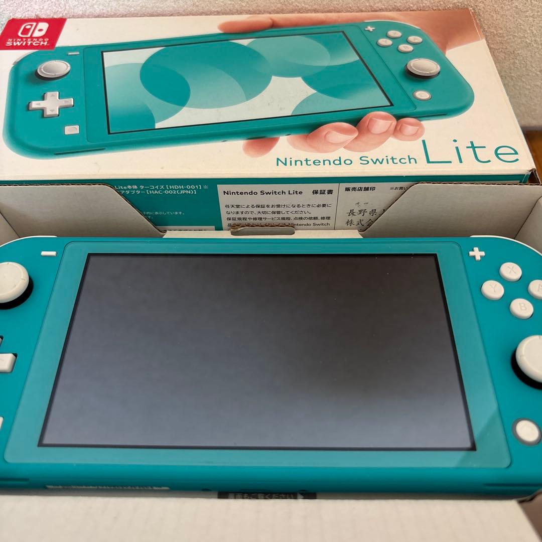 Nintendo Switch Lite ターコイズ HDH-001 本体のみ