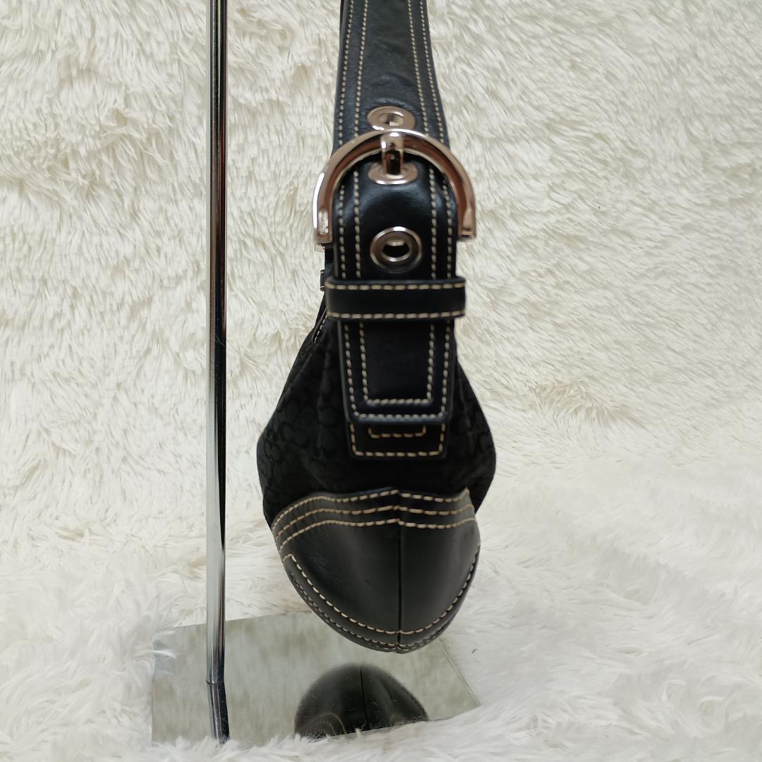 コーチ COACH ショルダーバッグ ミニシグネチャー レザーキャンバス2154