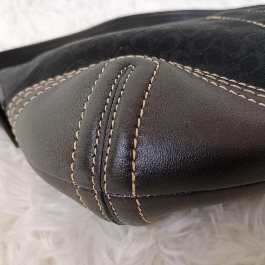 コーチ COACH ショルダーバッグ ミニシグネチャー レザーキャンバス2154