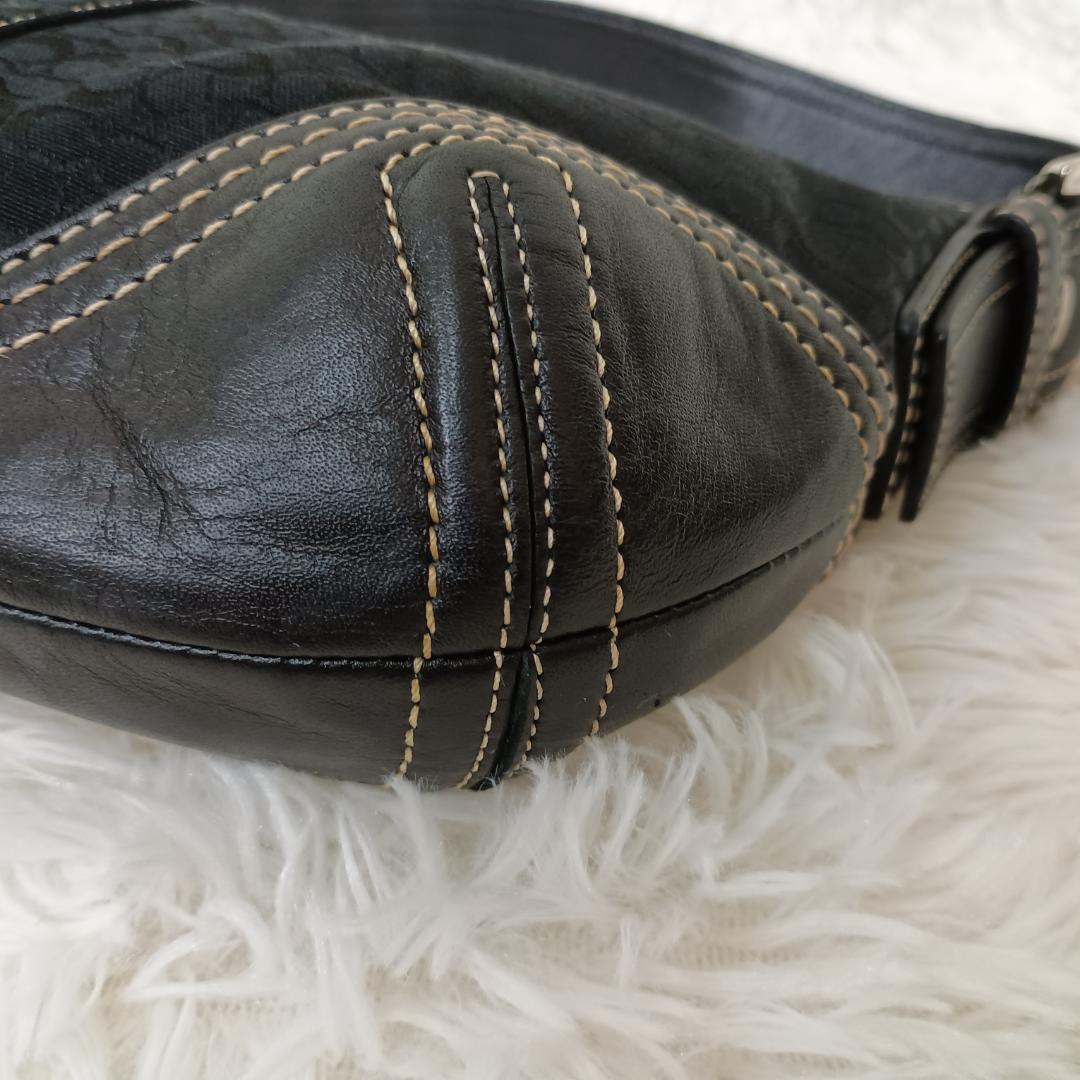 コーチ COACH ショルダーバッグ ミニシグネチャー レザーキャンバス2154