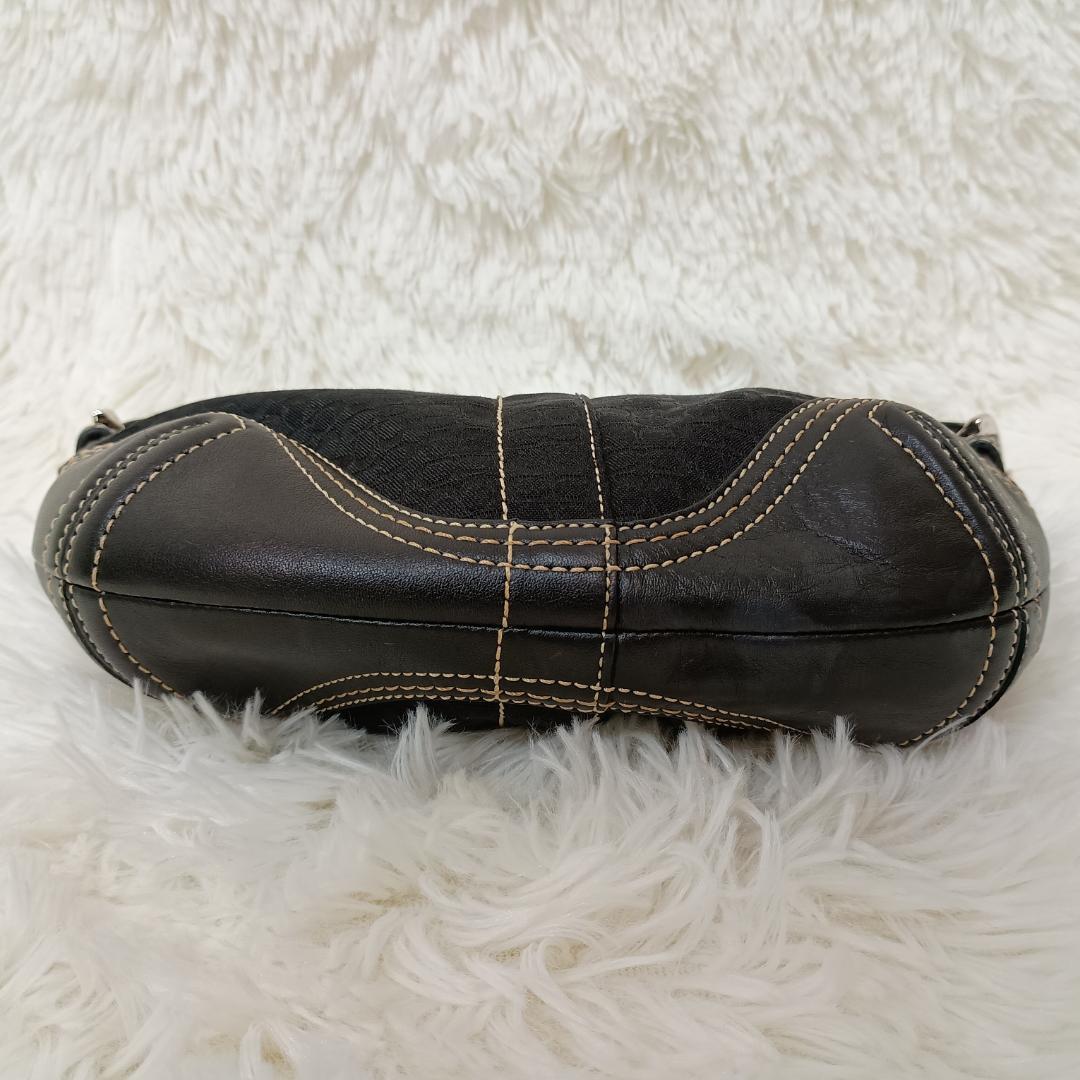 コーチ COACH ショルダーバッグ ミニシグネチャー レザーキャンバス2154