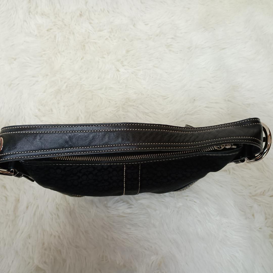 コーチ COACH ショルダーバッグ ミニシグネチャー レザーキャンバス2154