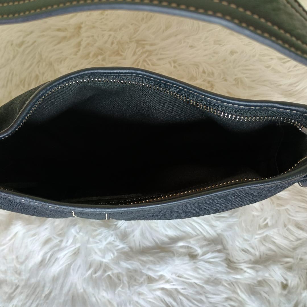 コーチ COACH ショルダーバッグ ミニシグネチャー レザーキャンバス2154