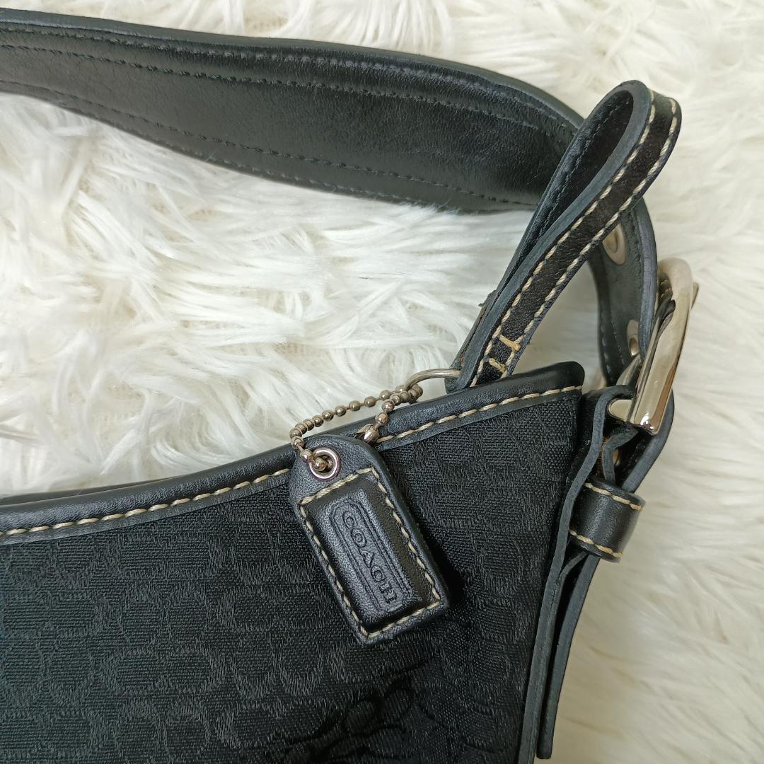 コーチ COACH ショルダーバッグ ミニシグネチャー レザーキャンバス2154