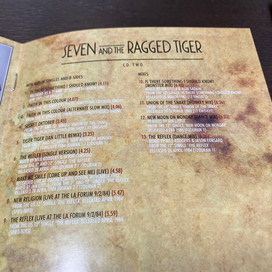 洋楽 SEVEN AND THE RAGGED TIGER 2CD+DVD